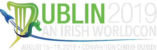 Dublin 2019 header. With convention dates and location, August 15-19, at the Convention Centre Dublin.